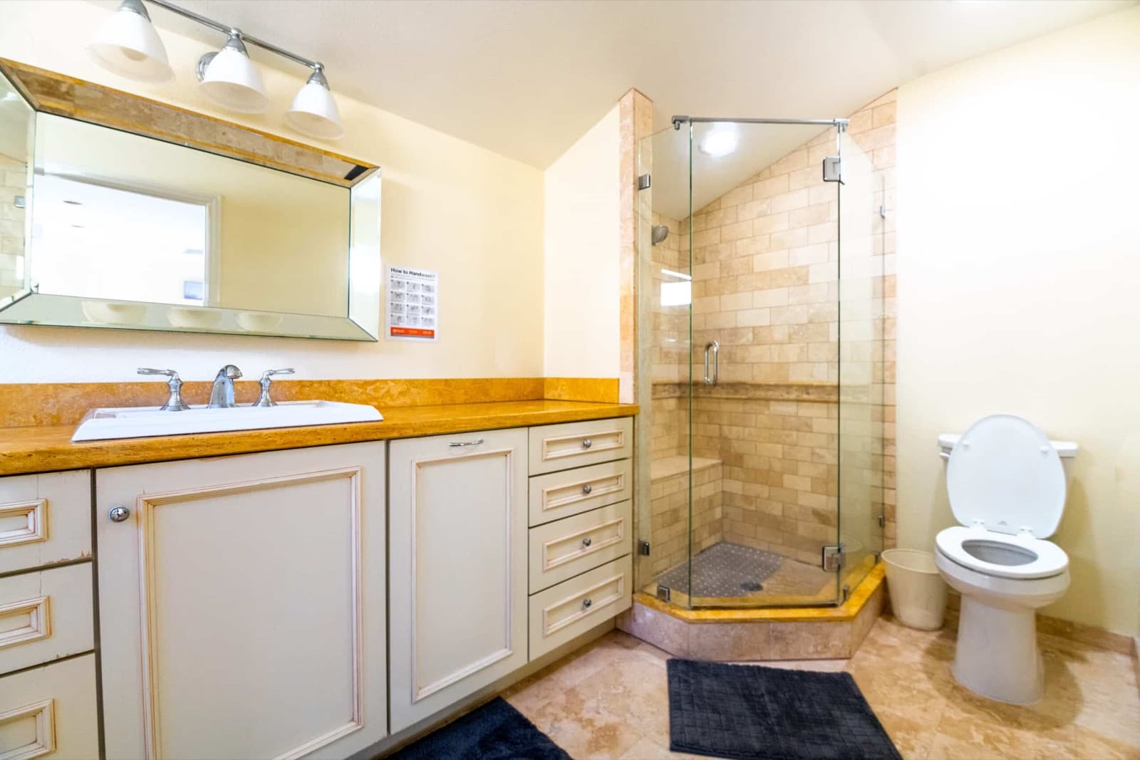 A guest bathroom